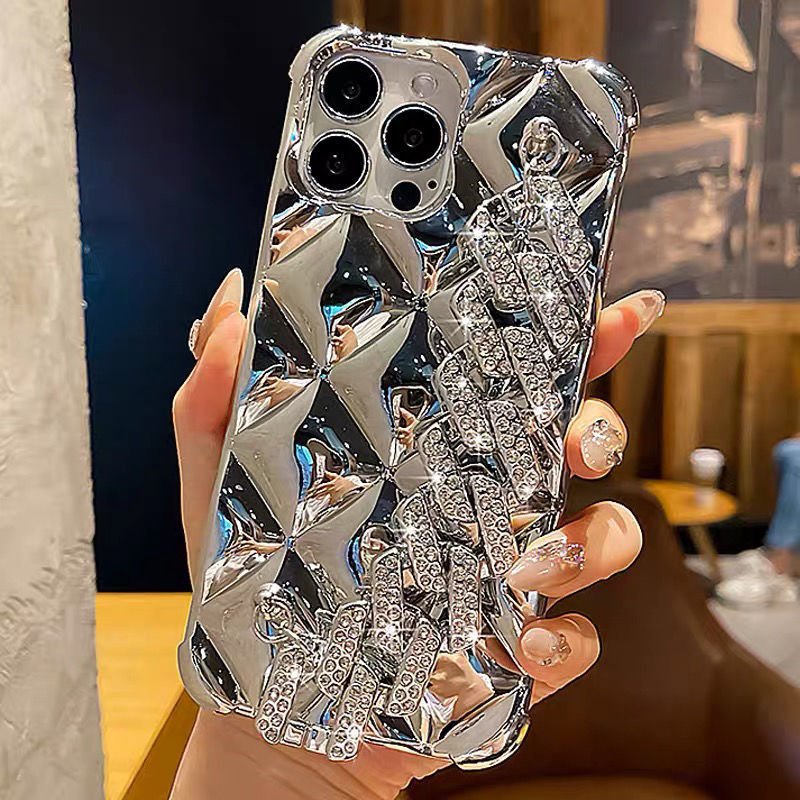 Crystal Bracelet Phone Case – Luxury Rhinestone iPhone Case | VibeVault Supply - VibeVaultSupply