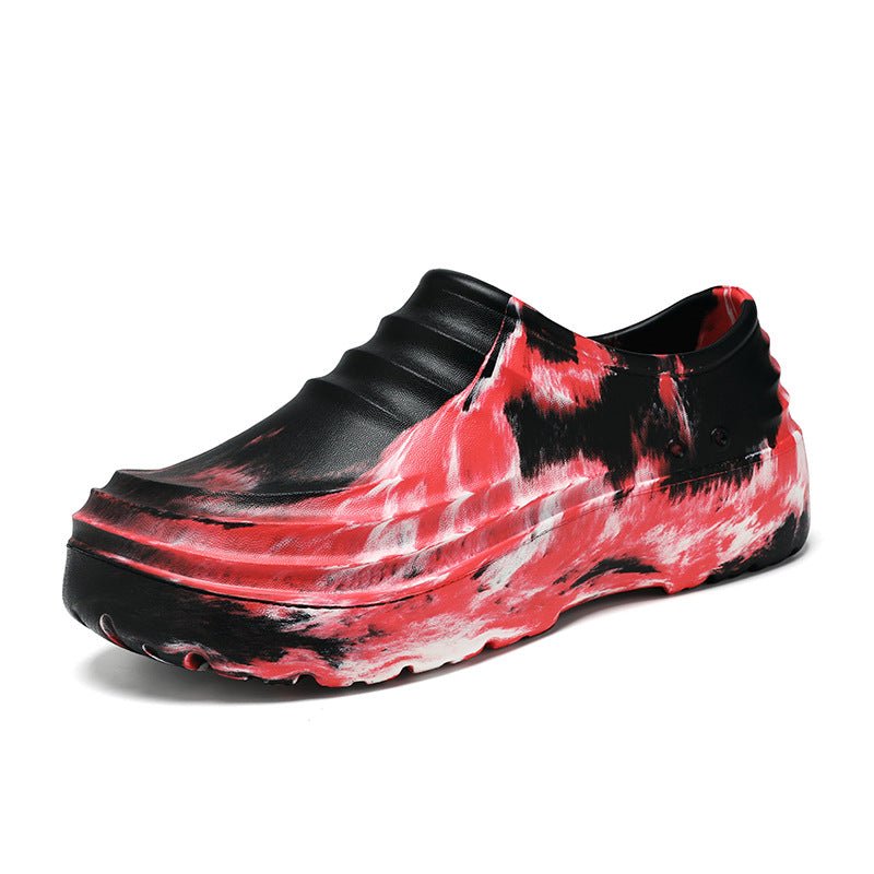 VibeVaultSupply Slip - On Chunky Sneakers – Lightweight Breathable Casual Shoes | Everyday Comfort Trainers - VibeVaultSupply