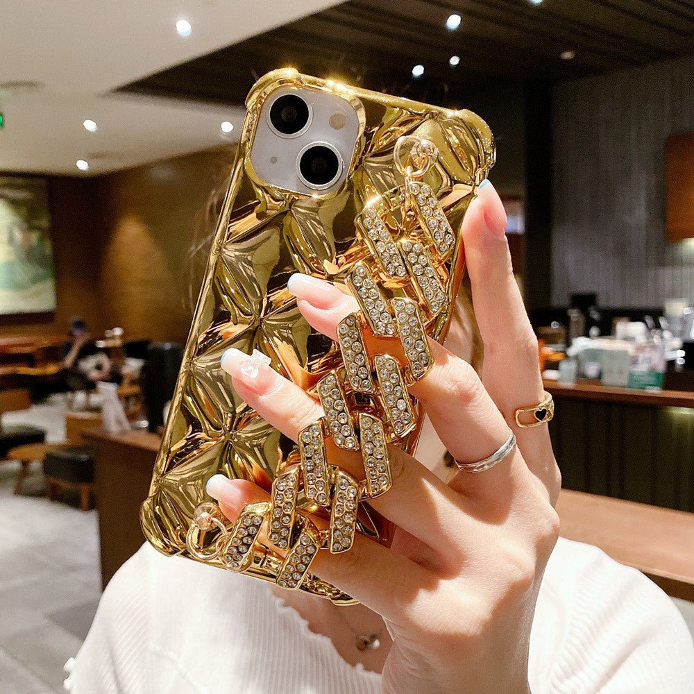 Crystal Bracelet Phone Case – Luxury Rhinestone iPhone Case | VibeVault Supply - VibeVaultSupply