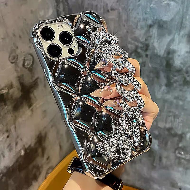 Crystal Bracelet Phone Case – Luxury Rhinestone iPhone Case | VibeVault Supply - VibeVaultSupply