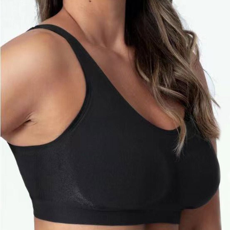 Women's Seamless Comfort Shaper Bra – Wireless Support Bra - VibeVaultSupply