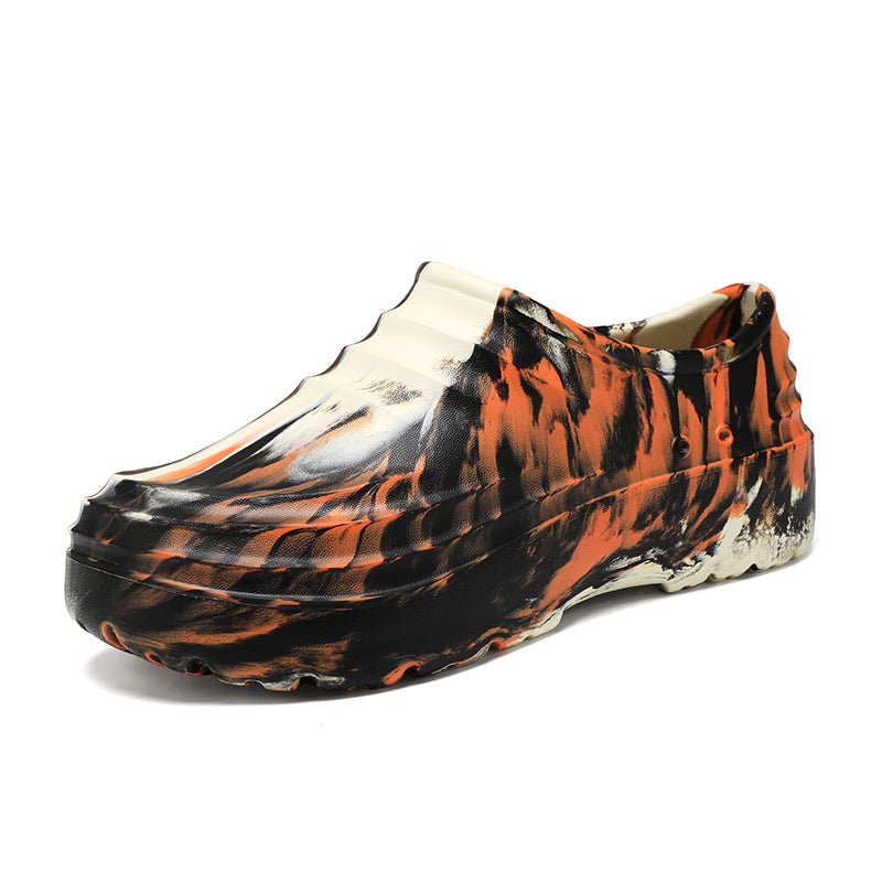 VibeVaultSupply Slip - On Chunky Sneakers – Lightweight Breathable Casual Shoes | Everyday Comfort Trainers - VibeVaultSupply