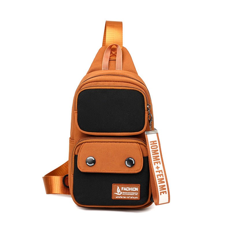 Multi-Pocket Crossbody Sling Bag for Travel & Everyday Carry - VibeVaultSupply