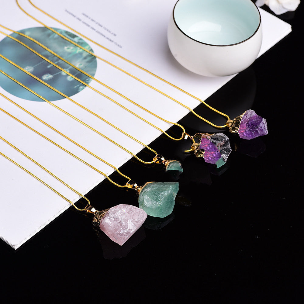 Crystal Pendulum | Gemstone Dowsing Pendulum | Quartz Divination Tool (Multiple Stones)