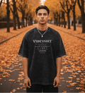 Rare Energy Vintage Washed Graphic T-Shirt – Minimal Streetwear Tee | VibeVault Supply - VibeVaultSupply