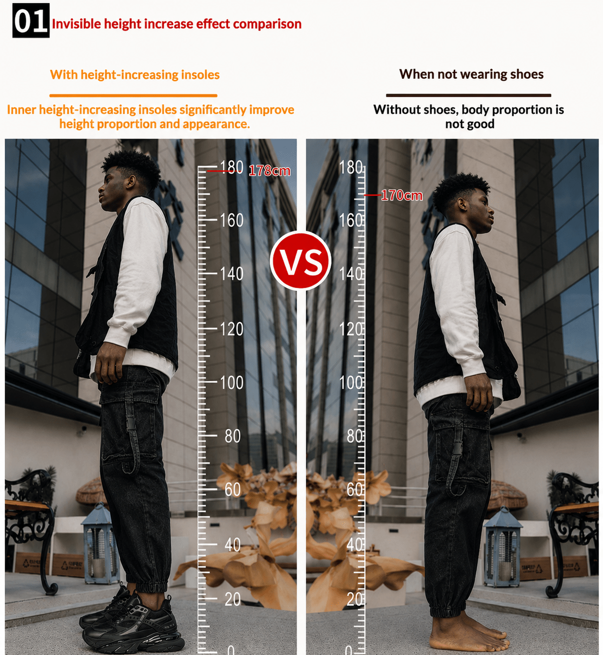 VibeVaultSupply Elevate: Breathable Mesh Sneakers for Comfort & Height Boost - VibeVaultSupply