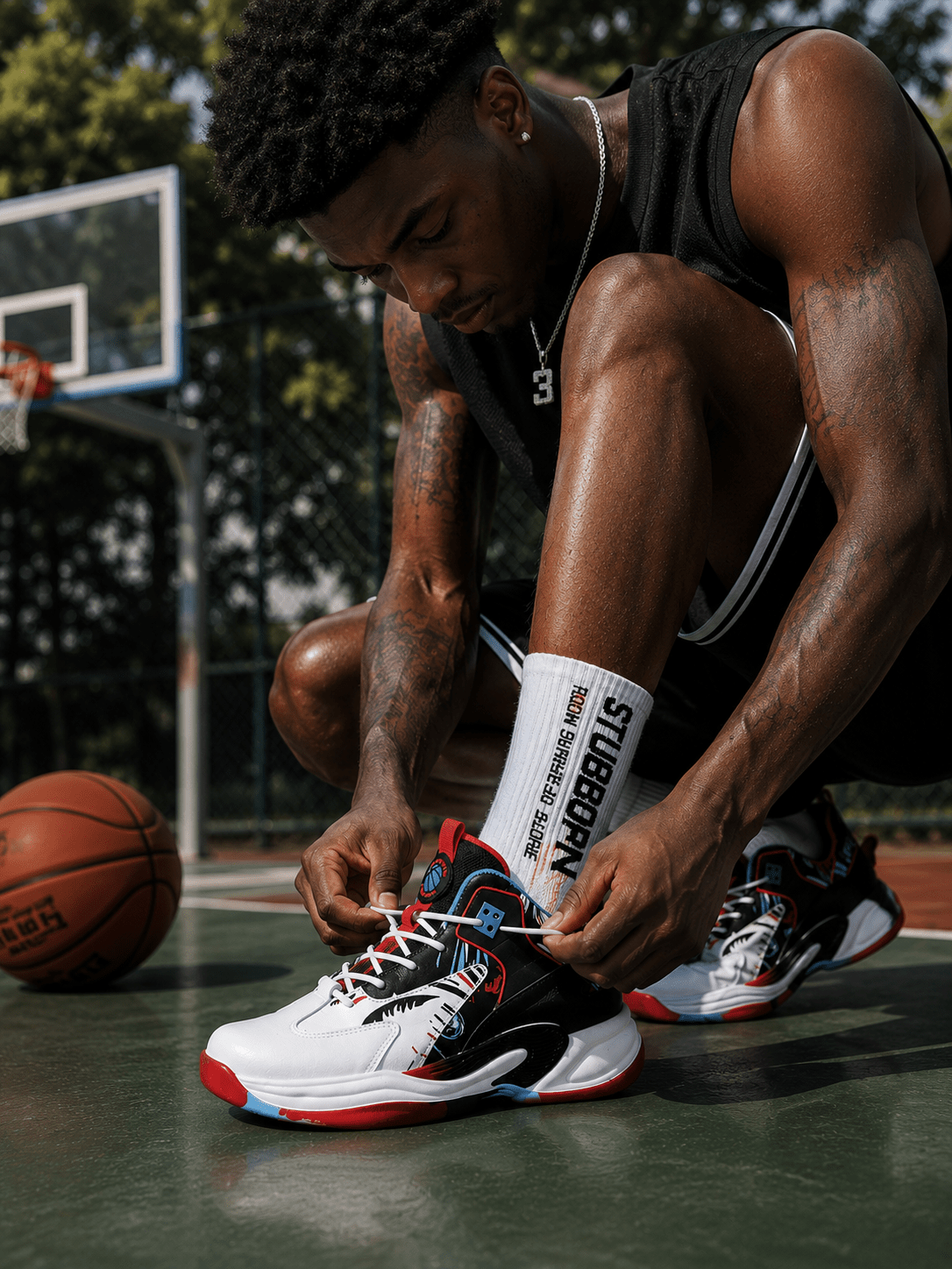 VibeVaultSupply Basketball High - Tops - Lightweight Streetwear Sneakers - VibeVaultSupply