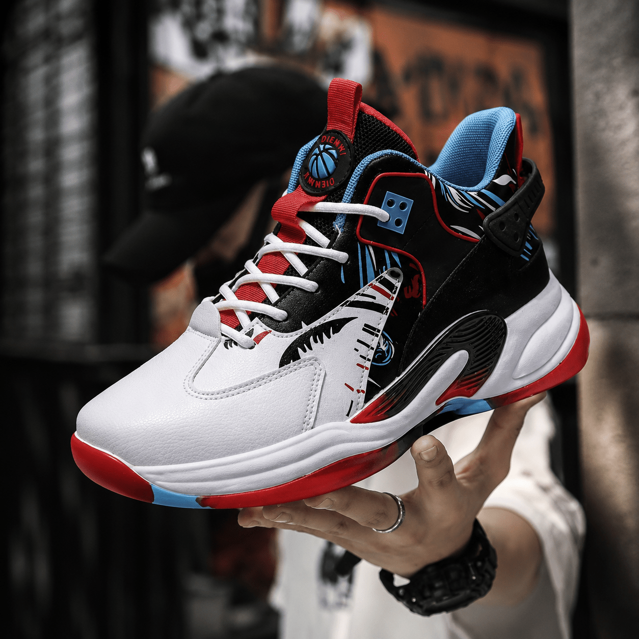 VibeVaultSupply Basketball High - Tops - Lightweight Streetwear Sneakers - VibeVaultSupply