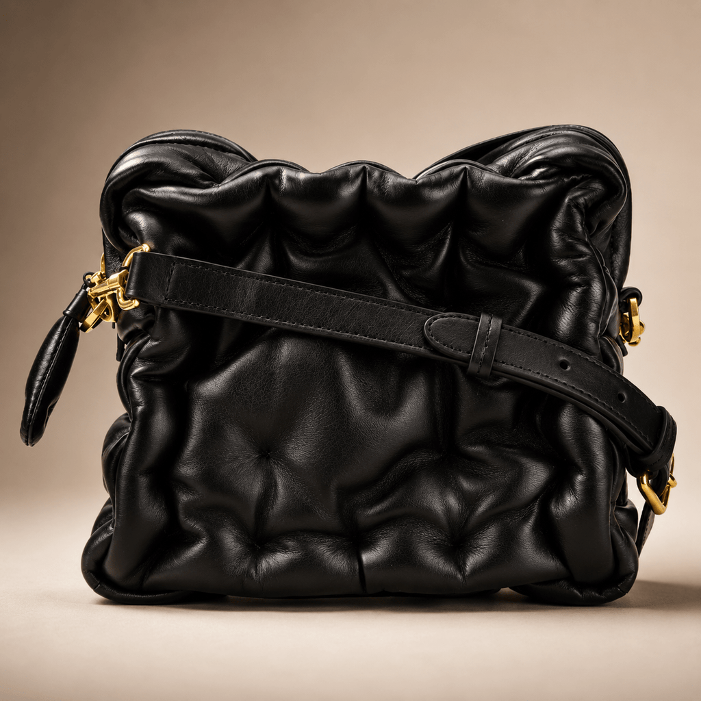 Puffy Crossbody Bag – Soft Cloud Shoulder Bag | Trendy Quilted Mini Purse (Unisex) | VibeVualtSupply - VibeVaultSupply