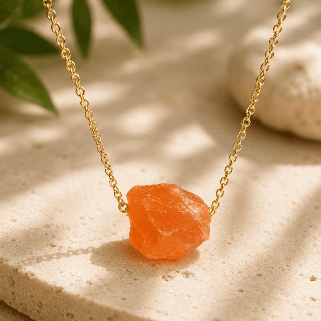 Colorful Stone Pillar Pendant - Chakra Healing Necklace - VibeVaultSupply