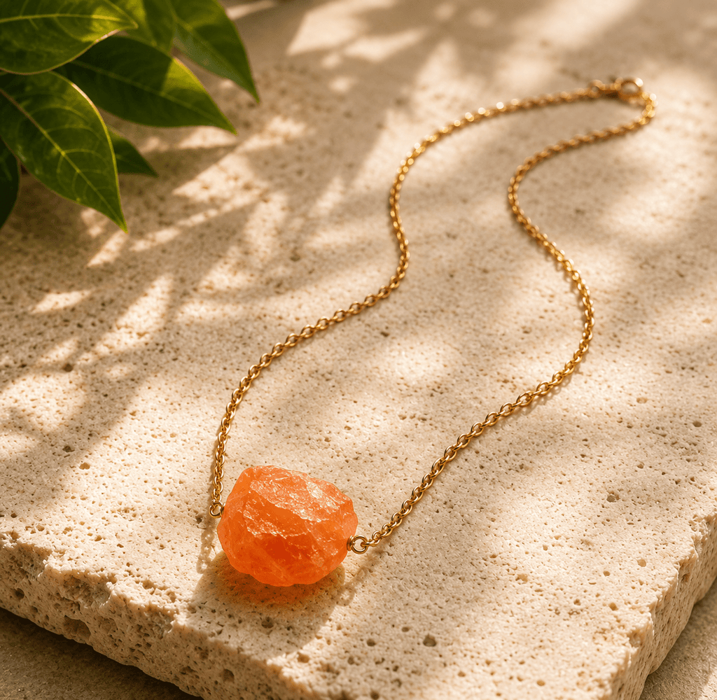Colorful Stone Pillar Pendant - Chakra Healing Necklace - VibeVaultSupply