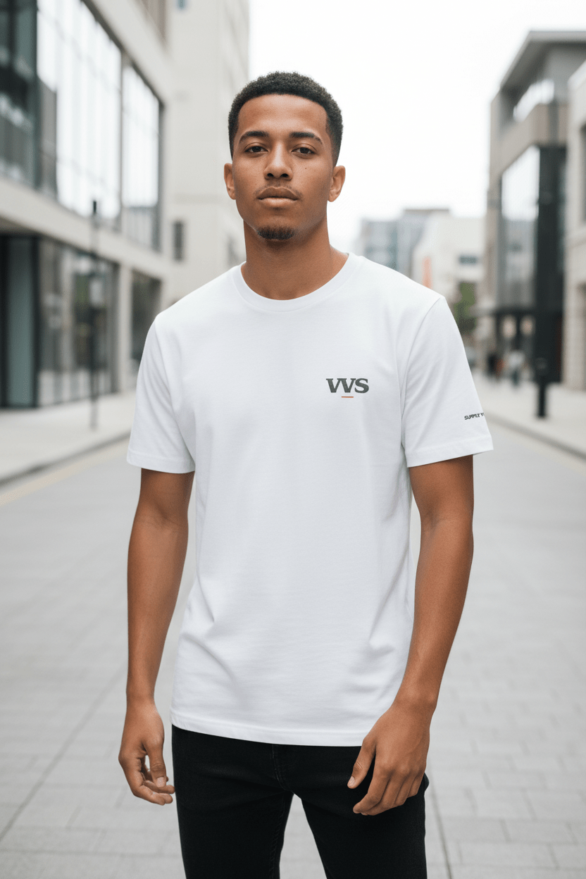 VibeVault Supply System T-Shirt – Minimal Logo Tee | VibeVault Supply - VibeVaultSupply