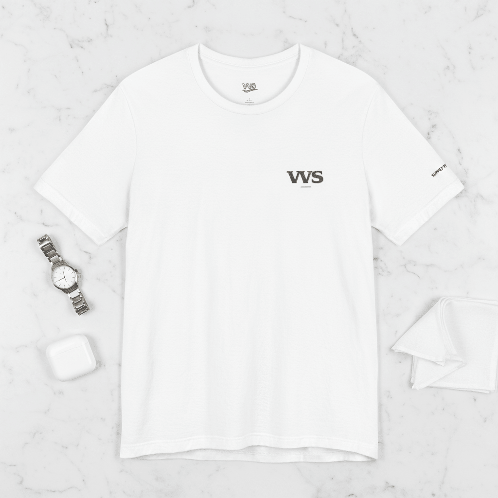 VibeVault Supply System T-Shirt – Minimal Logo Tee | VibeVault Supply - VibeVaultSupply